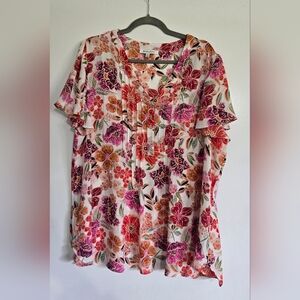 Rose & Olive Women's Floral Blouse